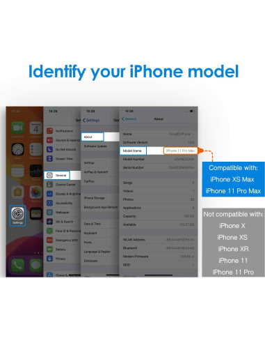 Protector de Pantalla JETech Vidrio Templado para iPhone 11 Pro Max 6.5"