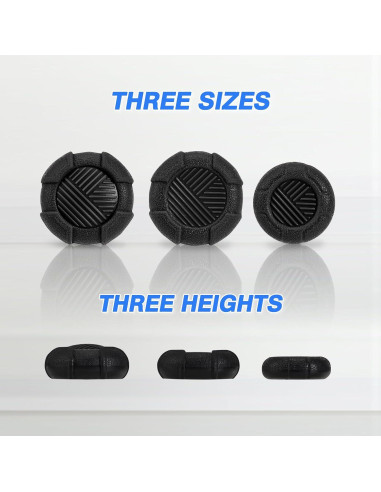 Agarraderas de Silicona DLseego para Nintendo Switch 2 - Negro