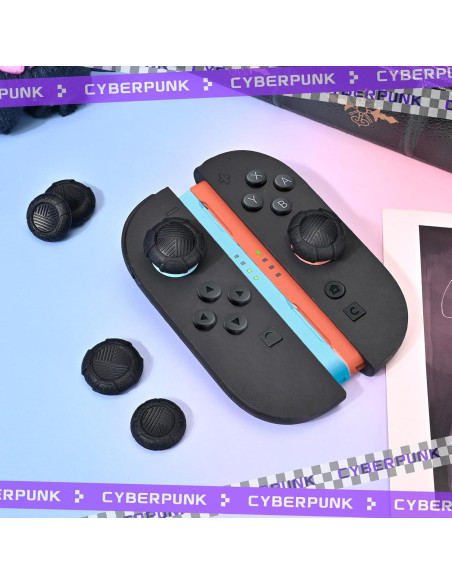 Agarraderas de Silicona DLseego para Nintendo Switch 2 - Negro