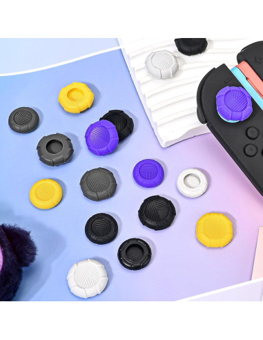 Agarraderas de Silicona DLseego para Nintendo Switch 2 - Negro