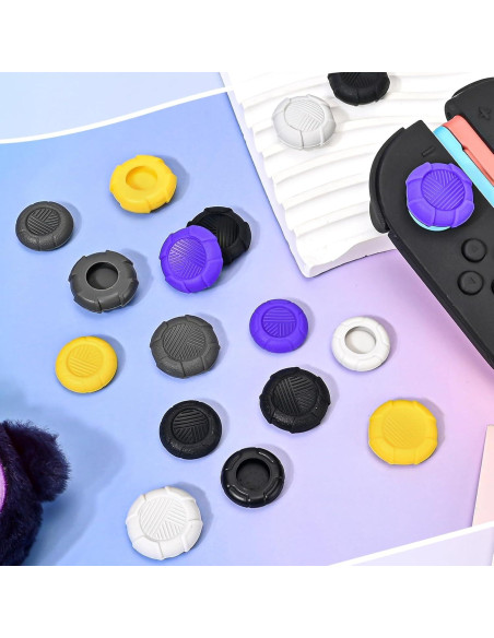 Agarraderas de Silicona DLseego para Nintendo Switch 2 - Negro