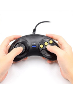 Controlador USB 6 Botones USonline911 para Sega Genesis - 2 Pcs 2