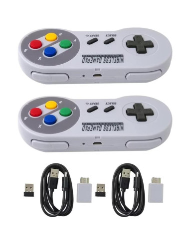 Controlador Inalámbrico 2.4G USonline911 para SNES Mini