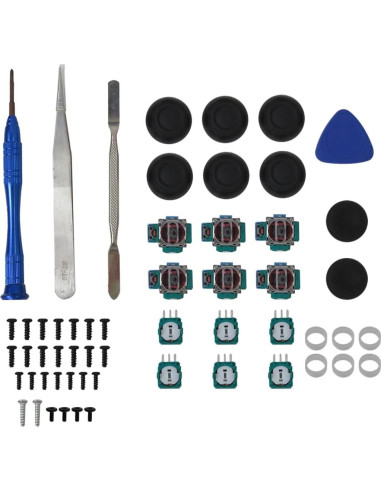 Paquete de 6 Joysticks Analógicos 3D HaeKap para PS5