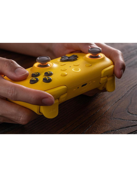 Controlador Bluetooth 8Bitdo Ultimate 2 para Switch y PC - Amarillo Limón