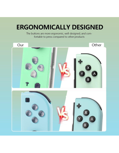 Controladores Inalámbricos Genérico para Switch OLED/Lite - Giroscopio 6 Ejes