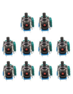 Ejes de Joystick 3D Analógico GRABOTE - Paquete de 10 Unidades