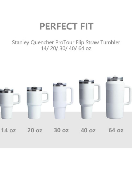 Popote de Acero Inoxidable Dreamfocus para Vaso Stanley 414 ml