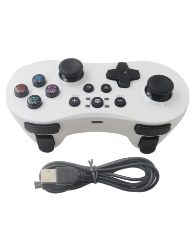 Controlador Pro Inalámbrico Qblahip para Nintendo Switch - Blanco
