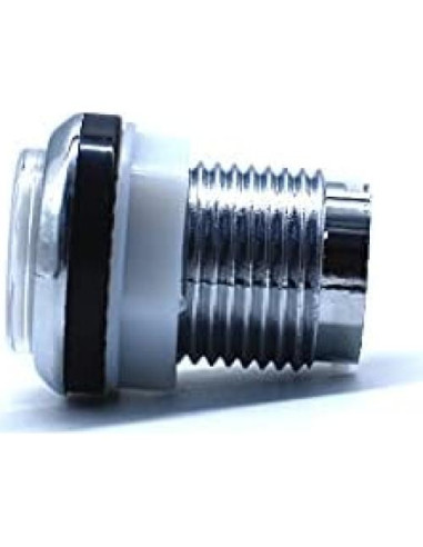 Botones LED de Arcade Arcity 30mm Cromados 12V con Microinterruptor