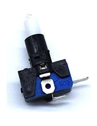 Botones LED de Arcade Arcity 30mm Cromados 12V con Microinterruptor