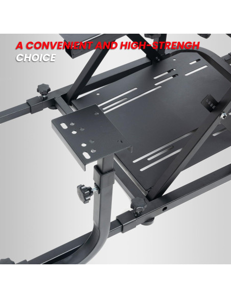 Simulador de Carreras Ciwucseat con Soporte para Monitor Ajustable