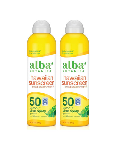 Spray Solar Alba Botanica Coco Hawaiano SPF 50 - 354 ml