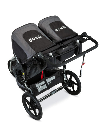 Consola de Manillar BOB Gear para Cochecitos Duallie - Negro