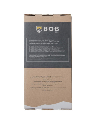Consola de Manillar BOB Gear para Cochecitos Duallie - Negro