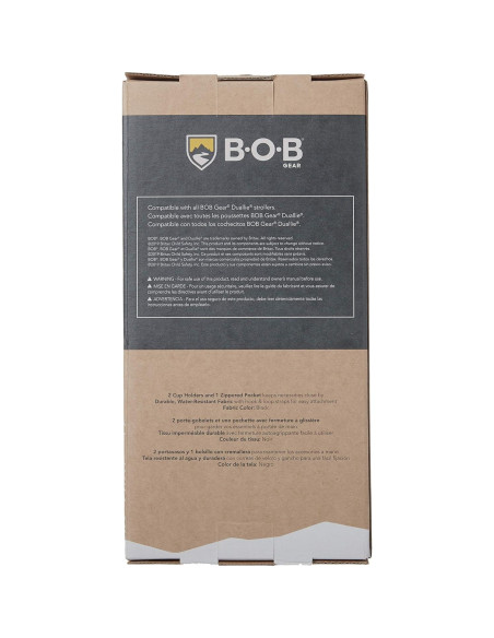 Consola de Manillar BOB Gear para Cochecitos Duallie - Negro