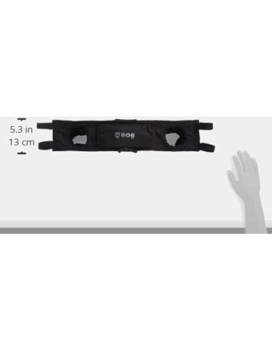 Consola de Manillar BOB Gear para Cochecitos Duallie - Negro