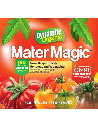 Fertilizante Orgánico Dynamite Mater Magic 0.305 kg para Tomates