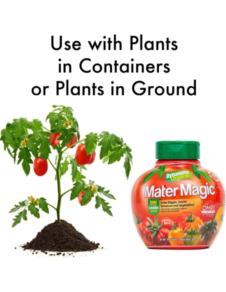 Fertilizante Orgánico Dynamite Mater Magic 0.305 kg para Tomates