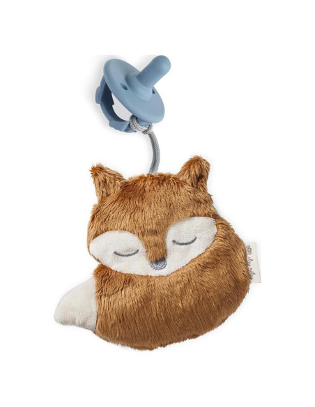 Conjunto Chupete y Peluche Itzy Ritzy Zorro 0+ meses