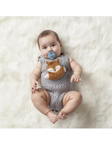 Conjunto Chupete y Peluche Itzy Ritzy Zorro 0+ meses