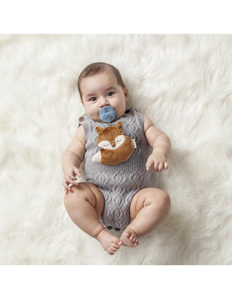 Conjunto Chupete y Peluche Itzy Ritzy Zorro 0+ meses