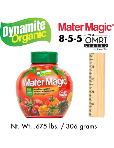 Fertilizante Orgánico Dynamite Mater Magic 0.305 kg para Tomates