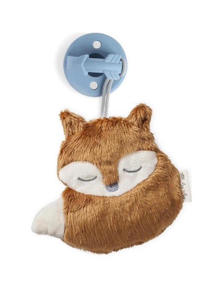 Conjunto Chupete y Peluche Itzy Ritzy Zorro 0+ meses