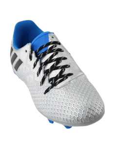 Tacones de Fútbol Adidas Messi 16.3 Niños 10.5 Plateado/Negro