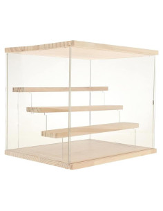 Caja de Exhibición Acrílica Transparente Martexbuy 30x24x26cm