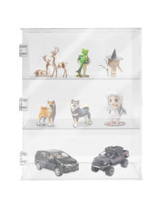 Caja de Exhibición Acrílica 3 Niveles Martexbuy 28x12x36cm