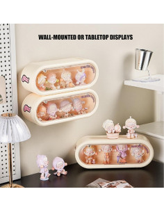 Caja de Exhibición Acrílica Transparente WMM 30x9x11.5cm 2