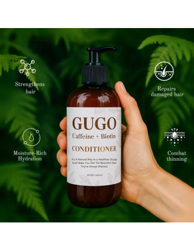 Acondicionador Gugo Nature Skin Shop 466ml Biotina Cafeína