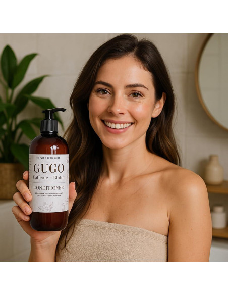 Acondicionador Gugo Nature Skin Shop 466ml Biotina Cafeína