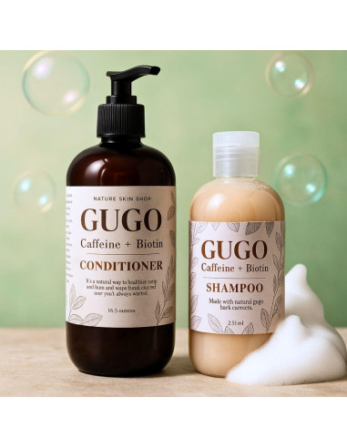 Acondicionador Gugo Nature Skin Shop 466ml Biotina Cafeína