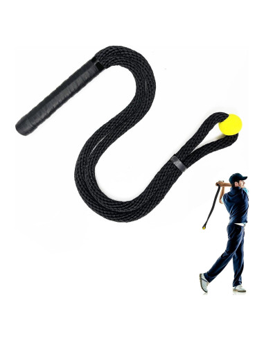 Entrenador de Swing de Cuerda de Golf Cusprtm - Profesional, Negro