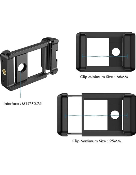 Kit Lente Macro 100mm + Filtro CPL para Smartphone Leshareselect
