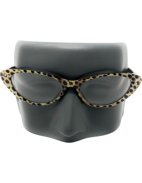 Gafas de Lectura Cat-Eye Audrey para Mujeres 1.25x con Estuche