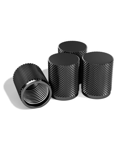 Tapa de Válvula de Aire Neumático STEEL HAWK - Acero Inoxidable CNC - Paquete de 4