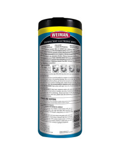 Toallitas de Limpieza Electrónica Weiman 30 Unidades Desinfectantes 2