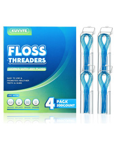 Hilo Dental de Limpieza Profunda KUVVFE - 200 Unidades
