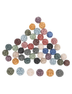 50 Perlas Difusoras de Lava PLAFOPE para Aceites Esenciales