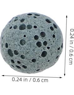 50 Perlas Difusoras de Lava PLAFOPE para Aceites Esenciales 2