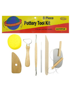 Juego de Herramientas de Cerámica Kemper 8 Piezas