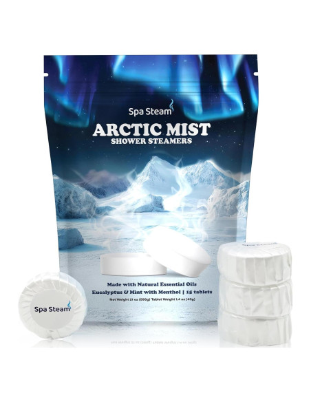 Bombas de Ducha Aromaterapia Eucalipto Menta - Set 15 Pzas Bombas de Ducha Aromaterapia Eucalipto Menta - Set 15 Pzas