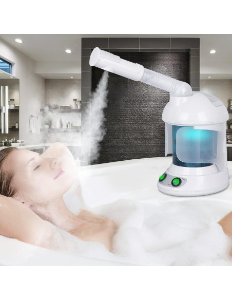 Vaporizador Facial y de Cabello SUPER DEAL 3 en 1 Multifuncional