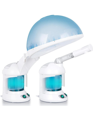 Vaporizador Facial y de Cabello SUPER DEAL 3 en 1 Multifuncional