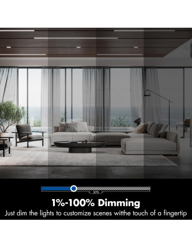 Interruptor Regulador de Luz Micmi 3 Vías 600W LED Incandescente