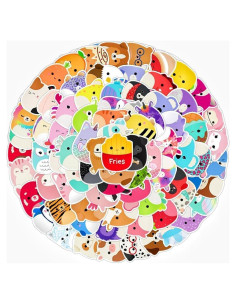 100 Pegatinas Lindas ROIISNM para Niños - Impermeables y Kawaii