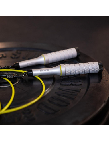 Cuerda de Salto con Peso Velites Tierra 2.0 - Aluminio 0.9kg